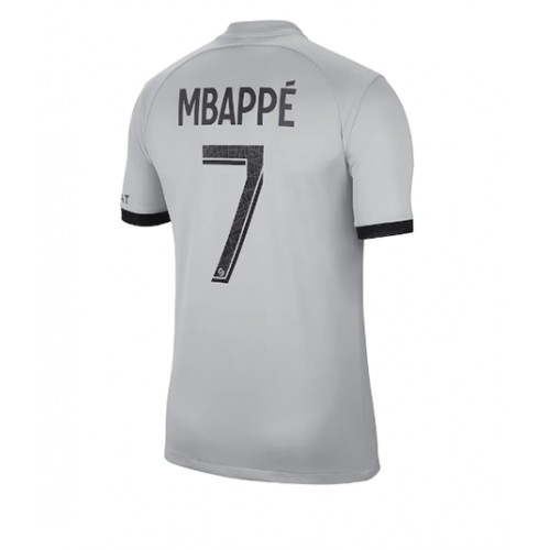 Paris Saint-Germain Kylian Mbappe #7 Bortedrakt 2022-23 Kortermet Paris Saint-Germain Kylian Mbappe #7 Bortedrakt 2022-23 Kortermet